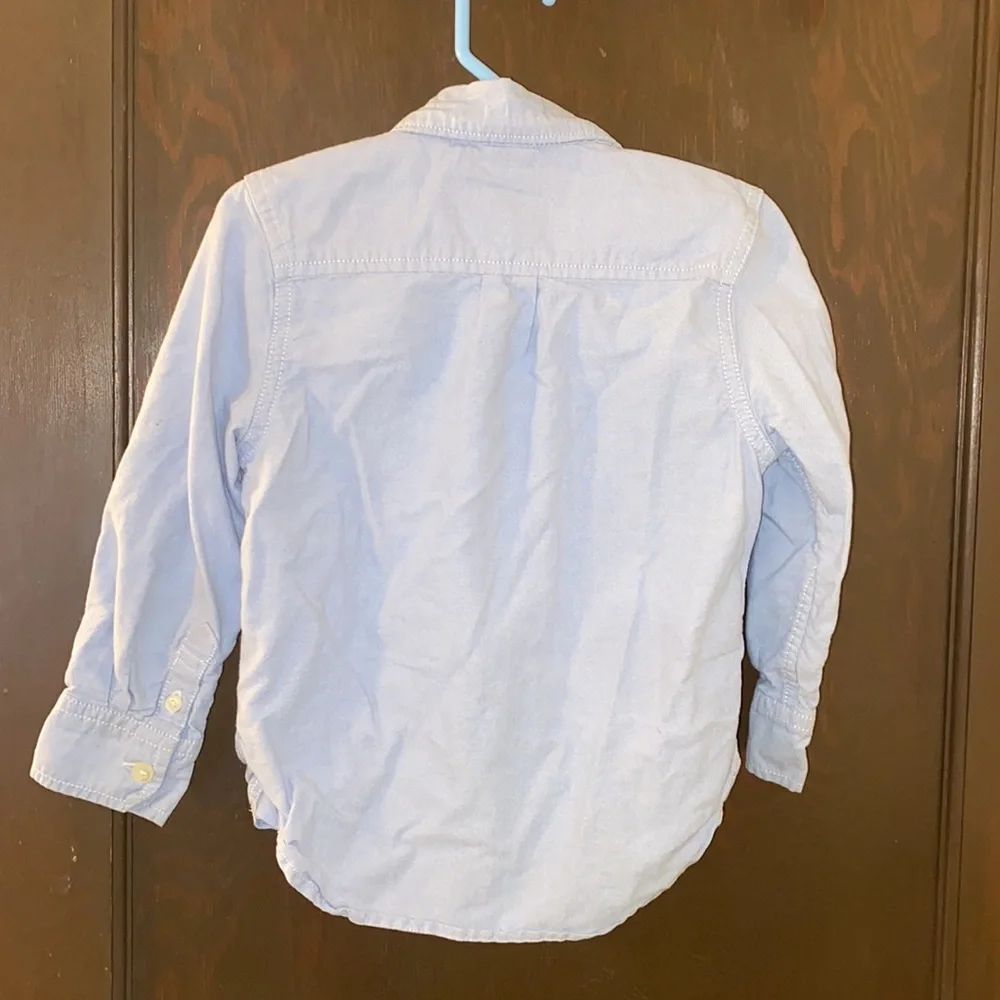 Baby Gap light blue button down Oxford size 4T